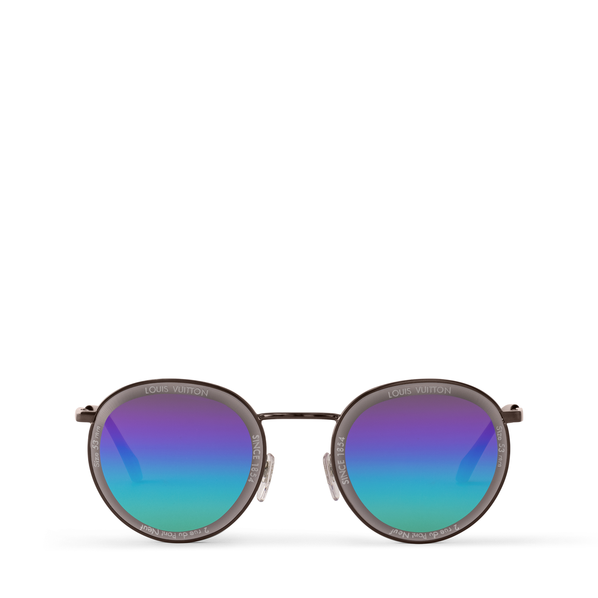 Óculos de Sol Redondos LV Super Vision Metal S00 - Acessórios